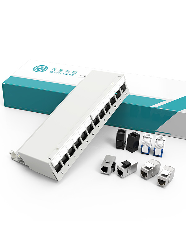 1U12口-屏蔽網(wǎng)絡空配架